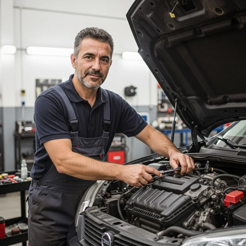 Gerente, Gerente y jefe de taller de Taller Mecánico Badalona